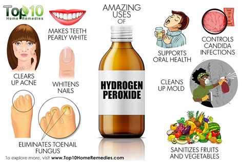 Top 10 Amazing Uses of Hydrogen Peroxide | Top 10 Home Remedies