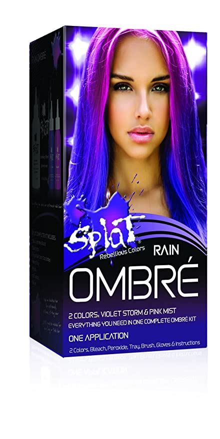 Amazonsmile Splat Tantalizing Teal Original Complete Kit Semi Permanent Hair Dye Vegan
