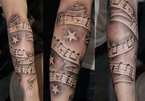Mens Music Sleeve Tattoos 25 Coolest Sleeve Tattoos For Men In 2021