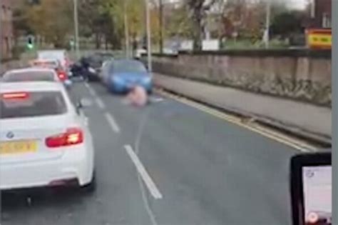 Outrage As No One Helps Distressed Naked Man Lying In Road On Park