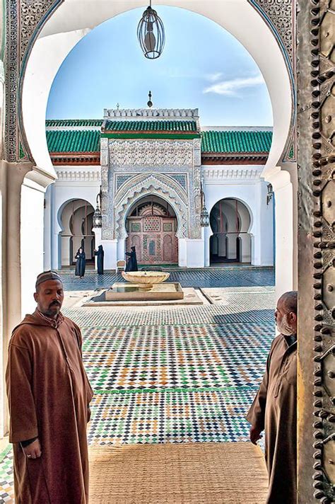 Magharba “fez Morocco The University Of Al Karaouine Or Al Qarawiyyin
