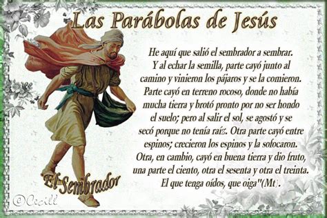 Imágenes De Cecill Las Parábolas De Jesús