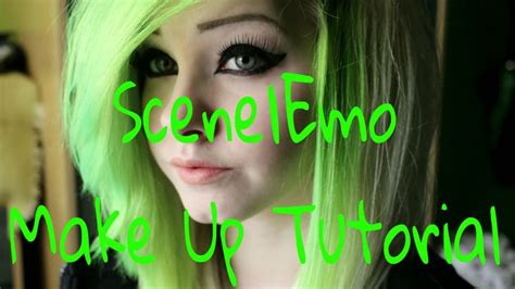 Emoscene Make Up Tutorial ♥♥ By Jassy Justadream Makeup Tutorial Emo Scene Make Up