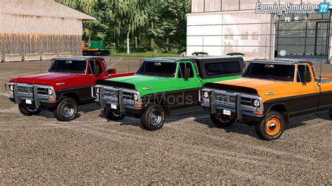 Ford F100 Series 1972 V10 For Fs22 By Mrboomnastic