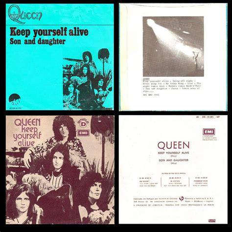 Queen Queen Keep Yourself Alive Holanda Y Portugal 1973 Sencillo