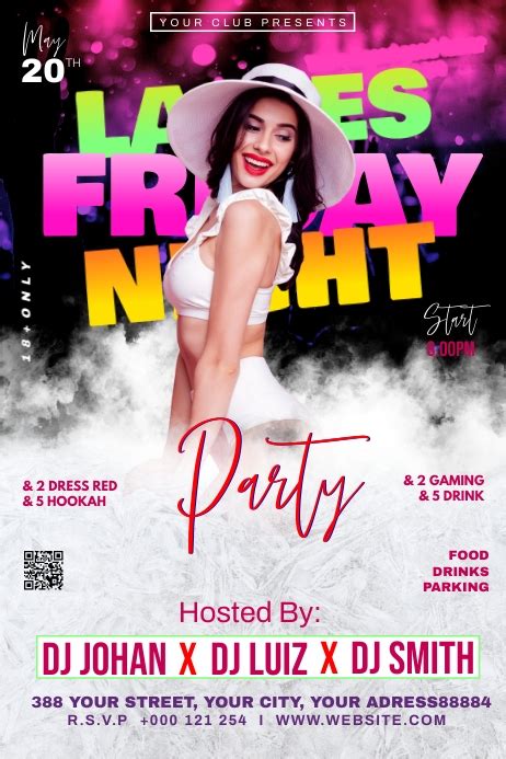 Party Flyers Template Postermywall