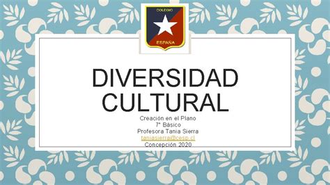 Diversidad Cultural Creacin En El Plano 7 Bsico