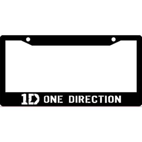 One Direction Band Logo License Plate Frame