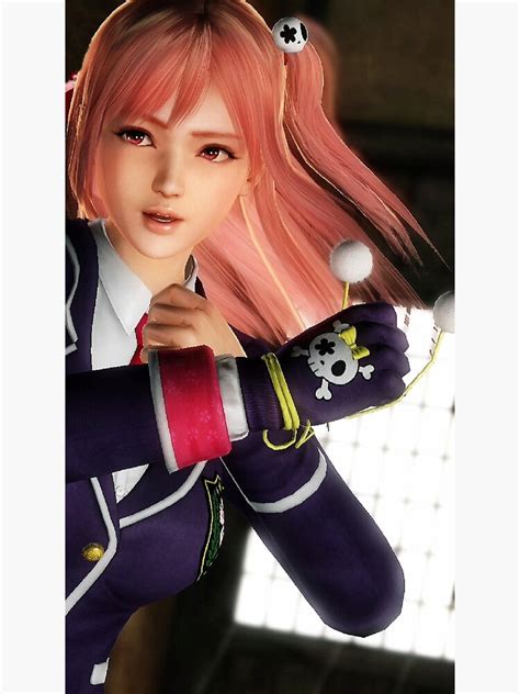 Dead Or Alive 5 Last Round Honoka Art Print By Thewinterfawn