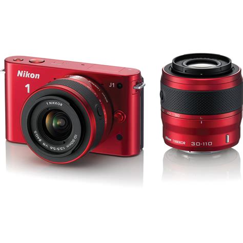 Nikon 1 J1 Mirrorless Digital Camera With 10 30mm 27553 Bandh