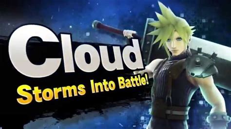 Cloud Reveal Trailer For Super Smash Bros 4 Youtube