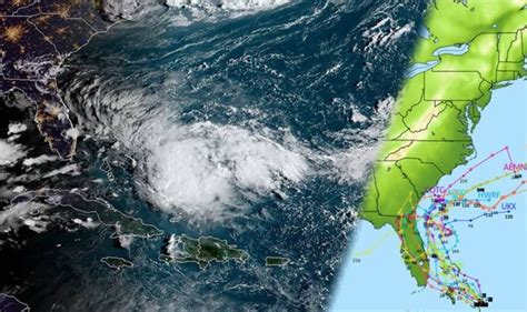 Tropical Storm Humberto Tracker Latest Nhc Charts And Spaghetti Model