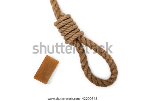 Gallows Hanging Rope Knot Tied Noose Stock Photo Edit Now 42200548