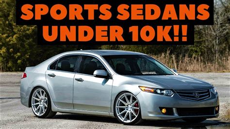 5 sports sedans under 10k - YouTube