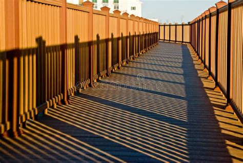 A Sunny Path Stock Image Image Of Wide Peaceful Boardwalk 12847617
