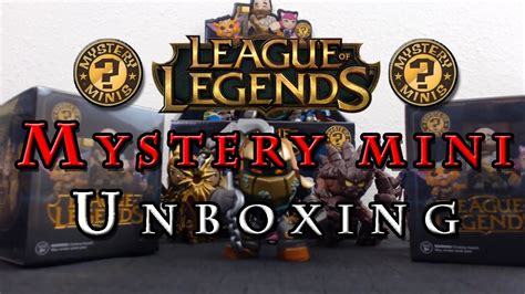 League Of Legends Mystery Minis Youtube
