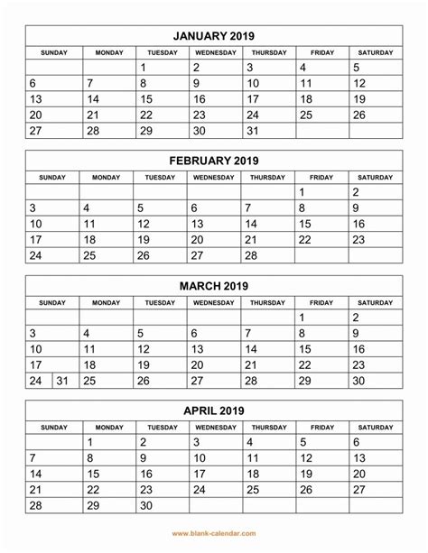Free Printable Large Grid Calendar Ten Free Printable Calendar 2021 2022