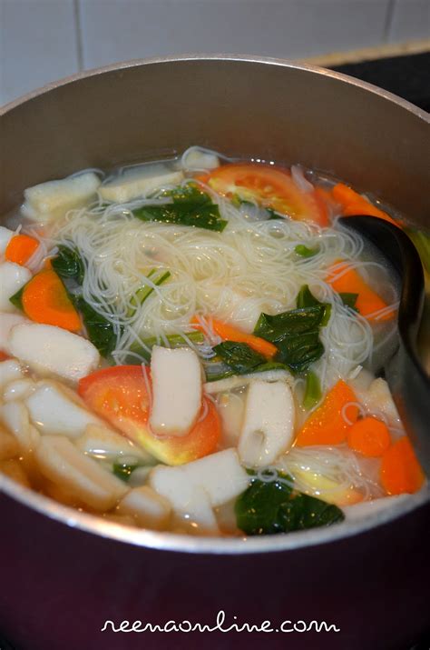 Resepi mushroom soup | ayaq tangan ustazah подробнее. Reena's Online: Resepi : Bihun Sup / Mee Hoon Sup