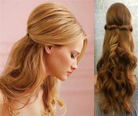 Gorgeous Easy Half Up Hairstyles For Long Hair Women Hair Styles Hairstyle Long Hair Styles