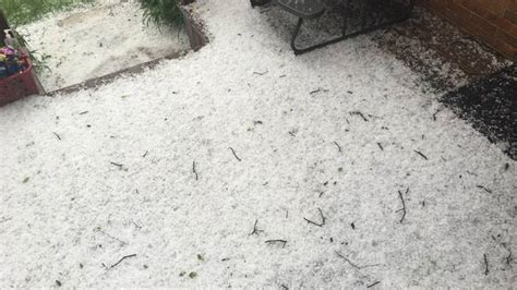 Photos Quarter Sized Hail From April 26 Storm