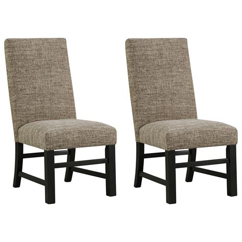 Signature Design By Ashley Sommerford Dining Side Chair Set Of 2 Black