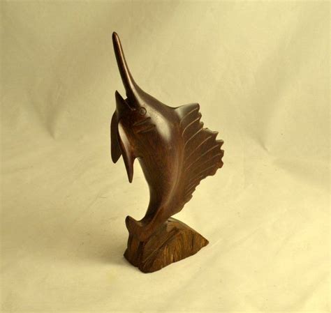 Check out our sailfish woodcarving selection for the very best in unique or custom, handmade pieces from our did you scroll all this way to get facts about sailfish woodcarving? New to ChicMouseVintage on Etsy: Ironwood Marlin Sailfish ...