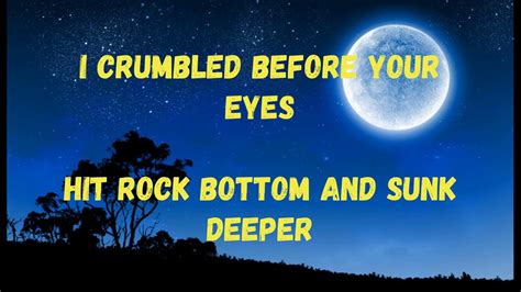 I crumbled before your eyes hit rock bottom and sunk deeper to grab onto the last bit of hope then tell me how you like that, like that. BLACKPINK - How You Like That (Lyrics ) / English Version ...