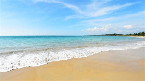 Tropical Beach And Blue Sky Stock Photo Image Of Relaxation Beach