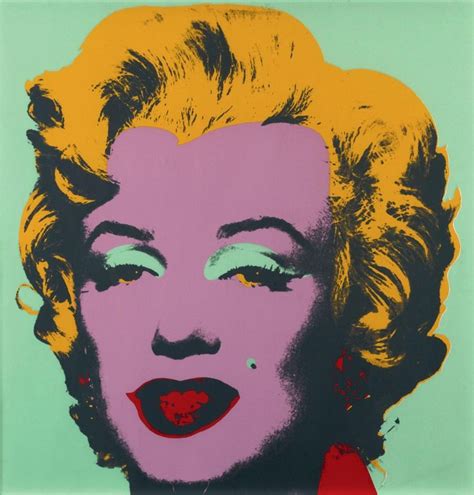 Andy Warhol Marilyn Monroe 1967 Sérigraphie En Couleurs Andy