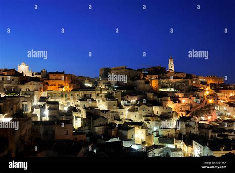 Matera Italy Dusk Hi Res Stock Photography And Images Alamy