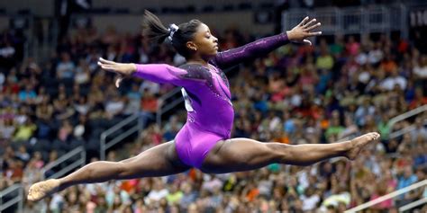 They even built a gymnastics gym, the world champions centre, for her to train at that was just 10 minutes from their home. Simone Biles' Balance Beam Routine Will Blow You Away | SELF