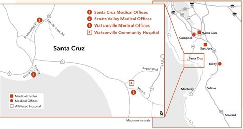 Kaiser Permanente Locations In California Map Printable Maps