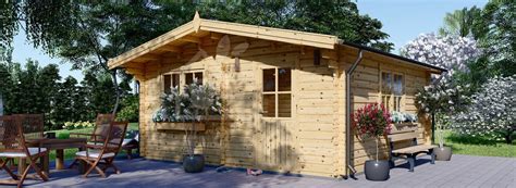 Book a top rated cabin on airbnb for your next trip. Insulated Log Cabin DREUX 6m x 6m (20x20 ft) Twin Skin