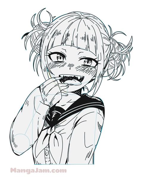 Lets Learn How To Draw Himiko Toga From My Hero Academia Today Himiko