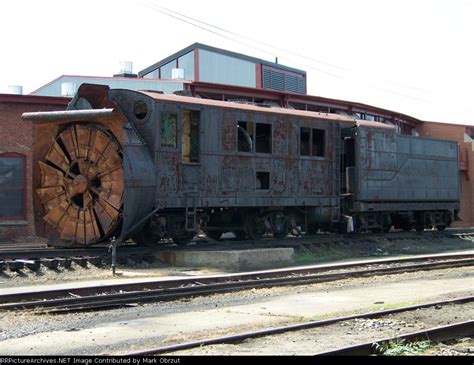 Former Long Island Rotary Snowplow At Steamtown National Historic Site