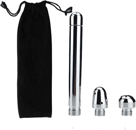 clean confidence enema shower wand with 3 heads for vaginal and anal cleansing colonic douche