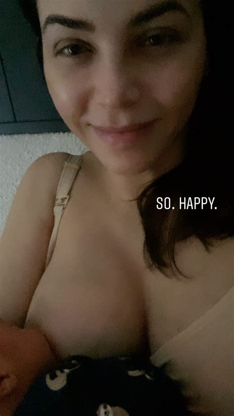 Jenna Dewan Fresh Tit Breastfeeding