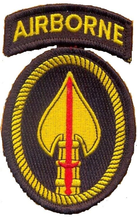 Ussocom Special Operations Command Airborne Task Force Sword Tfs Patch