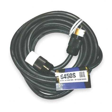 Cep Temporary Power Cord 50 A Max Amps 125250v Ac Voltage Rating