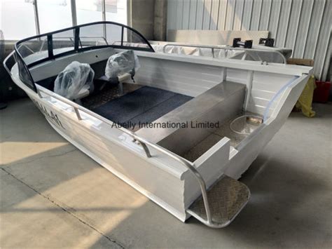 What Is Abelly Aluminum Runabout Boat With All Welded For Sale