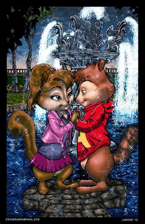My Picture Brittany And Alvin Coloured The Chipettes Fan Art