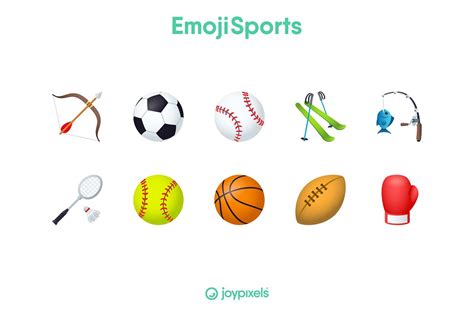 Emoji Sports Icons By Joypixels® Custom Designed Icons Creative Market