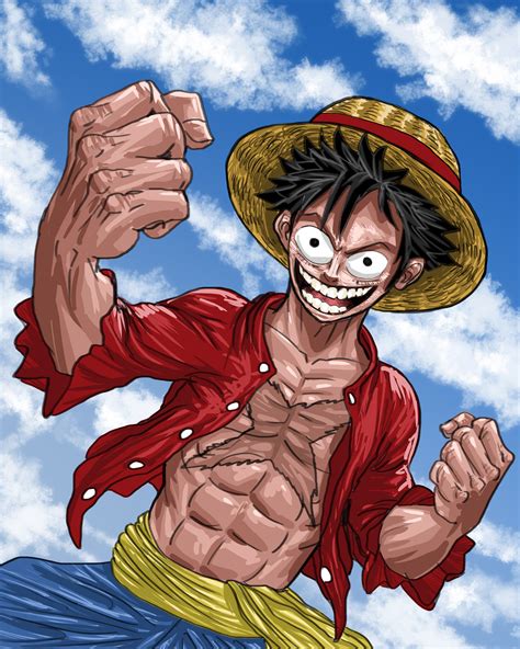 Artstation Monkey D Luffy Fan Art