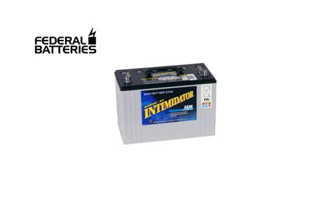 Federal Batteries Intimidator 8a31dtm 12v Agm Marine Battery Am Wholesale