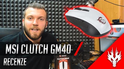 Msi Clutch Gm40 Unboxingreview Cz Youtube