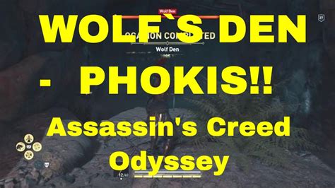 Find Wolf Den In Phokis Assassin S Creed Odyssey YouTube