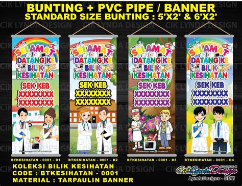 Menggalakkan bimbingan dan panduan kepada. CIKLYNDA DESIGN BBM - BANNER & BUNTING SEKOLAH: BANNER ...
