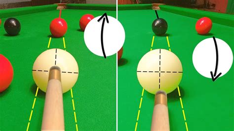 Snooker How To Spin The Cue Ball Youtube