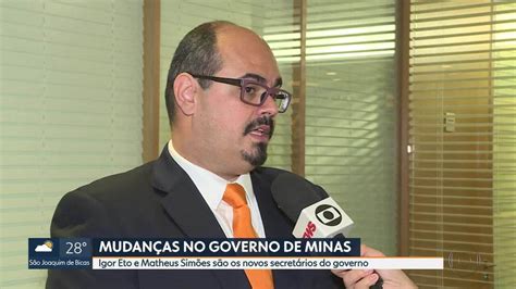 Governo De Minas Anuncia Novos Secretários Mg1 G1