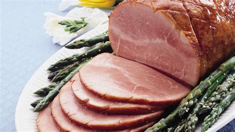 Place the ham on a rack in a shallow roasting pan. Baked Ham with Apple-Mustard Glaze Recipe - Pillsbury.com